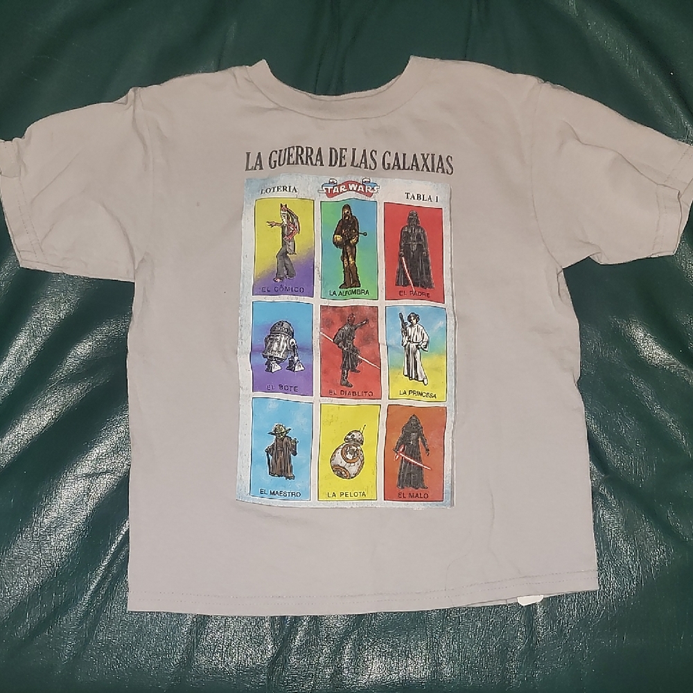 Gray Star Wars Kids T-Shirt